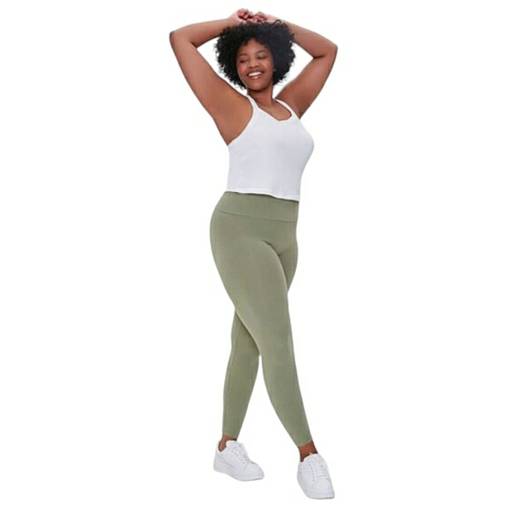 Zenana High Waisted Plus Size Basic Activewear Co… - image 1